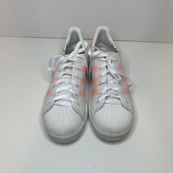 Adidas Superstar Sun Glow Low Top Sneakers Womens Comfy Athletic Casual - Picture 3 of 6